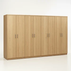 8 DOOR WARDROBE SET (Assembled)